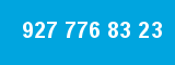 927 776 83 23 927 776 83 23